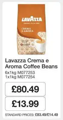 Makro Lavazza Crema e Aroma Coffee Beans offer