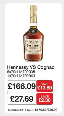 Makro Hennessy VS Cognac offer