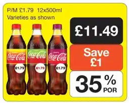 Makro Coca-Cola 12x500ml offer