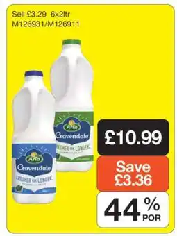 Makro Arla Cravendale Milk offer