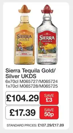 Makro Sierra Tequila Gold/Silver UKDS offer