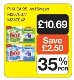 Makro Persil 4x15wash offer