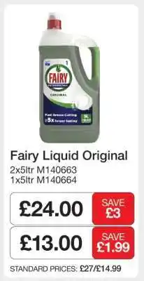 Makro Fairy Liquid Original offer