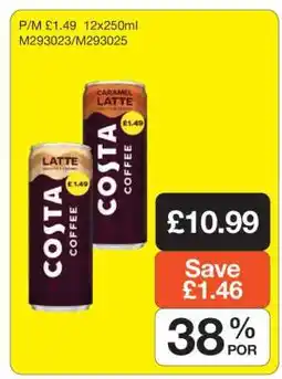 Makro Costa Coffee Latte offer