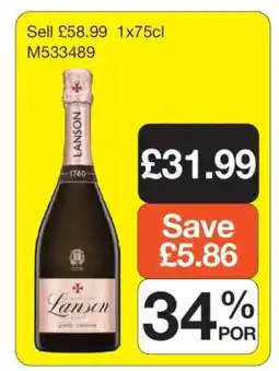 Makro Lanson Champagne offer