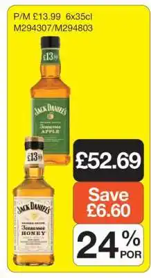 Makro Jack Daniel's Tennessee Apple & Honey offer