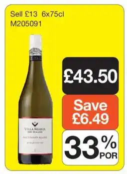 Makro Villa Maria Sauvignon Blanc offer