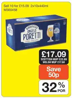 Makro Birrificio Angelo Poretti offer