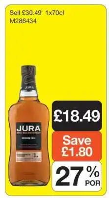 Makro Jura Single Malt Scotch Whisky offer