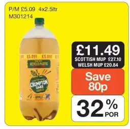 Makro Crumpton Oaks Cider offer