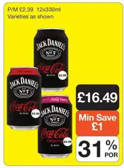 Makro Jack Daniel's & Coca-Cola offer