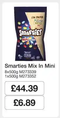 Makro Smarties Mix in Mini offer