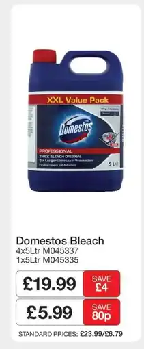 Makro Domestos Bleach offer