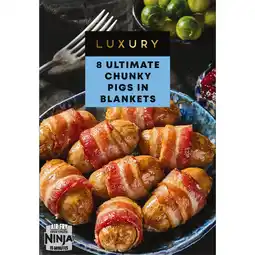 Iceland Iceland Luxury 8 Ultimate Chunky Pigs In Blankets 336g offer