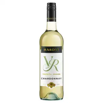 Iceland Hardys VR Chardonnay White Wine 75cl offer