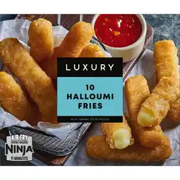 Iceland Iceland Luxury 10 (Approx.) Halloumi Fries with Sweet Chilli Sauce 240g offer