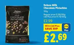 Lidl Deluxe Milk Chocolate Pistachios offer