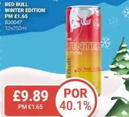 Bestway Red bull winter edition offer