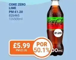 Bestway Coke zero lime offer
