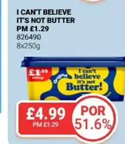 Bestway I can't believe it's not butter offer