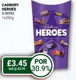 Bestway Cadbury heroes offer