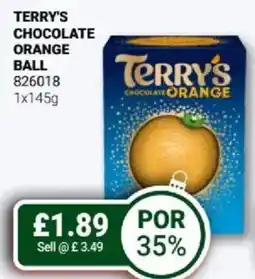 Bestway Terry's chocolate orange ball offer