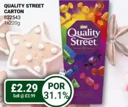 Bestway Quality street carton offer