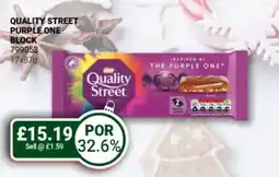 Bestway Quality street purple one block offer