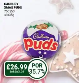 Bestway Cadbury xmas puds offer