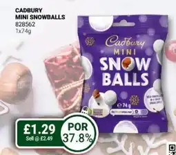 Bestway Cadbury mini snowballs offer