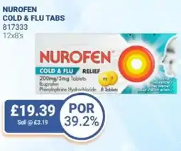 Bestway NUROFEN Cold & flu tabs offer