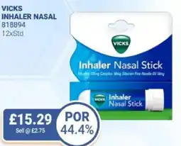 Bestway VICKS Inhaler nasal offer