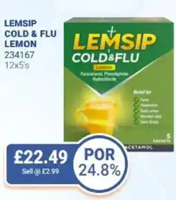 Bestway Lemsip cold & flu lemon offer
