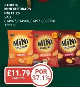 Bestway JACOB'S Mini cheddars offer