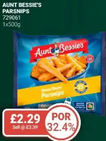 Bestway AUNT BESSIE'S Parsnips offer