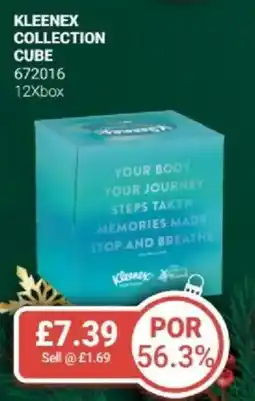 Bestway KLEENEX Collection cube offer