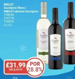 Bestway GALLO Sauvignon Blanc/ Merlot/Cabernet Sauvignon offer