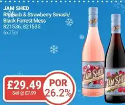 Bestway JAM SHED Rhubarb & Strawberry Smash/ Black Forrest Mess offer