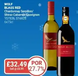 Bestway WOLF BLASS RED Chardonnay Semillon/ Shiraz Cabernet Sauvignon offer