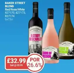 Bestway BAKER STREET Blend Red/Rose/White offer