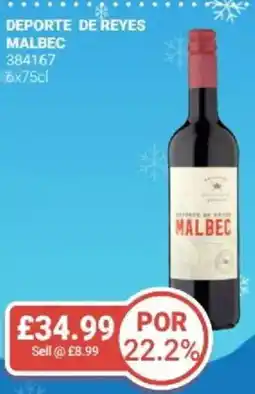 Bestway Deporte de reyes malbec offer