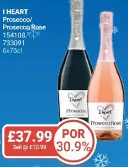 Bestway I HEART Prosecco/ Prosecco Rose offer