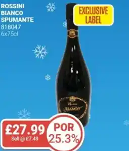 Bestway Rossini bianco spumante offer