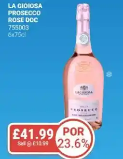Bestway La gioiosa prosecco rose doc offer