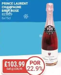 Bestway Prince laurent champagne brut rose offer