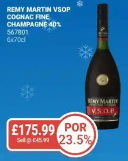 Bestway Remy martin vsop cognac fine champagne 40% offer