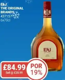 Bestway E&J The original brandy offer