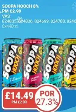 Bestway Soopa hooch 8% offer