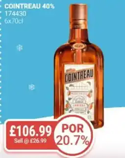 Bestway Cointreau 40% offer