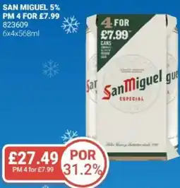 Bestway San miguel 5% offer